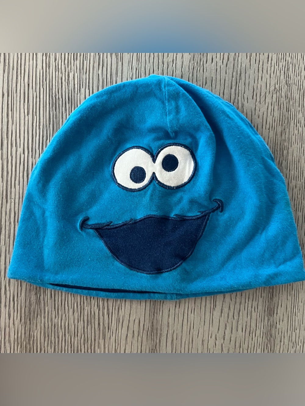 H&M Boys Blue Cookie Monster Beanie
